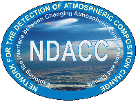 Network for the Detection of Atmospheric Composition Change (NDACC) Project Logo