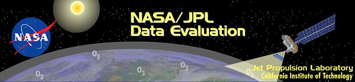 NASA / JPL Data Evaluation